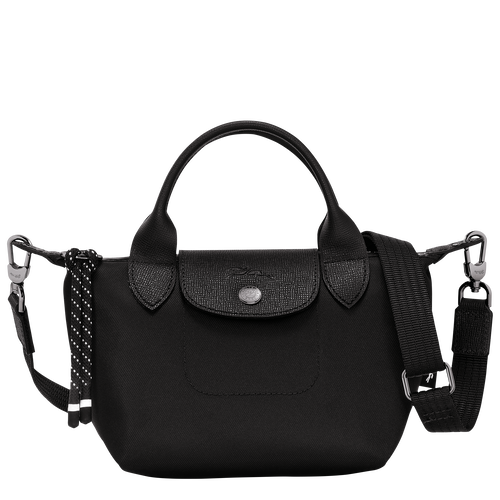 Le Pliage Energy XS Handbag , Black - Recycled canvas - View 1 of 4