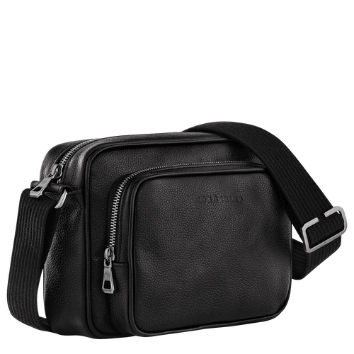 Camera bag S Le Foulonné , Cuir - Noir - Vue 3 de 4