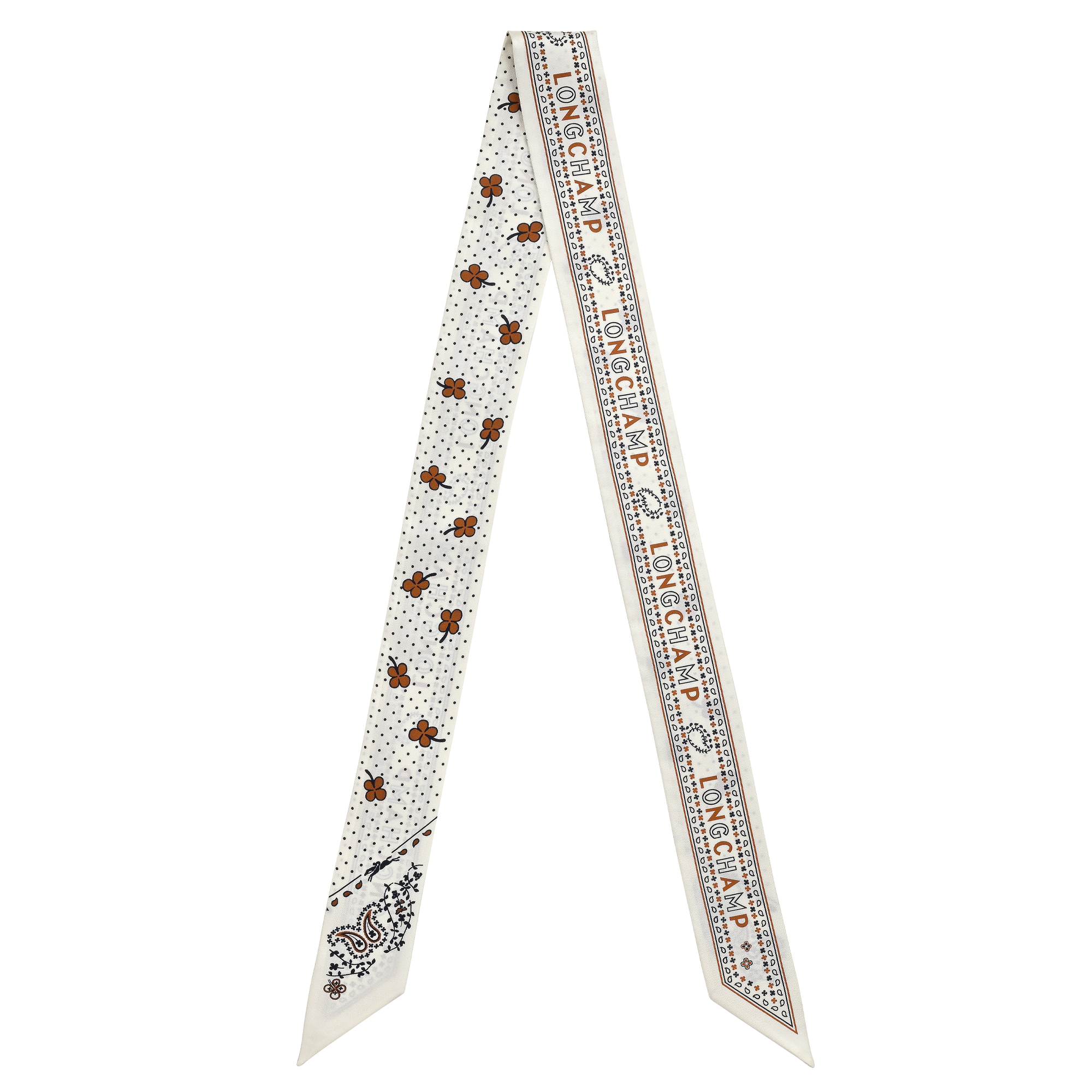 French Bandana Headband, Cashew