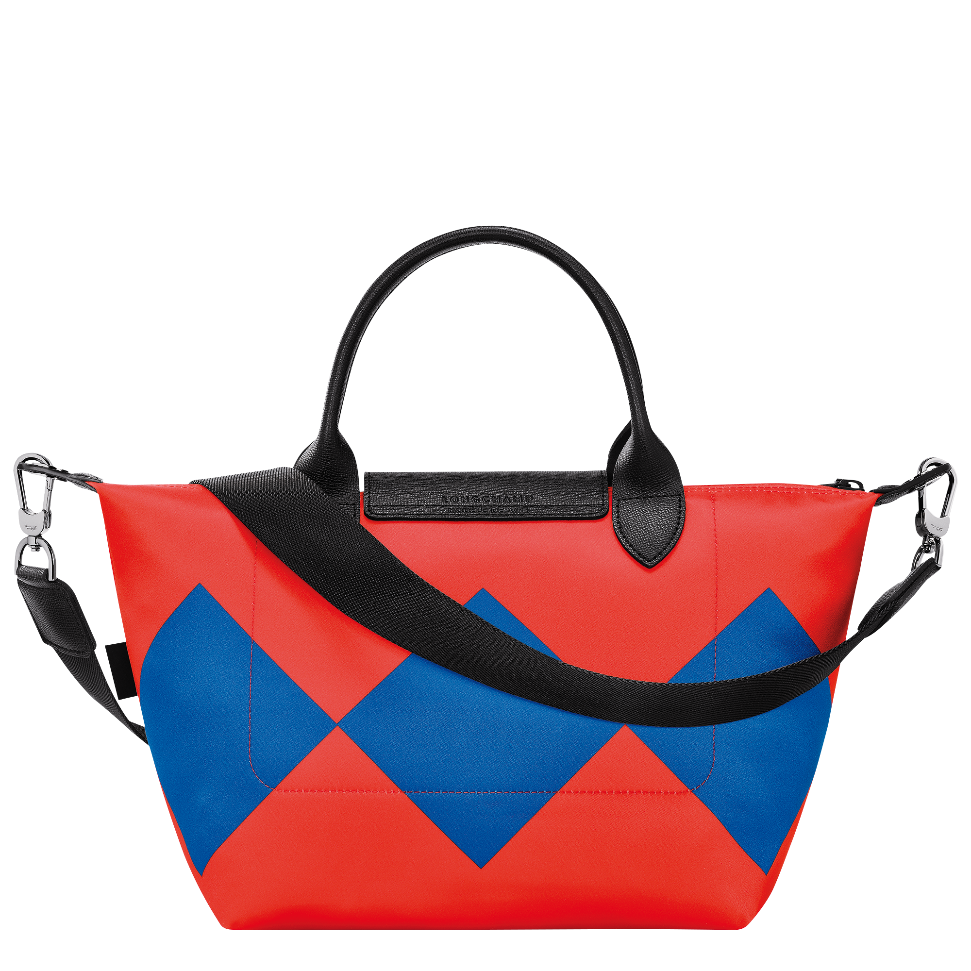Le Pliage Collection Handtasche S, Rot/Kobaltblau