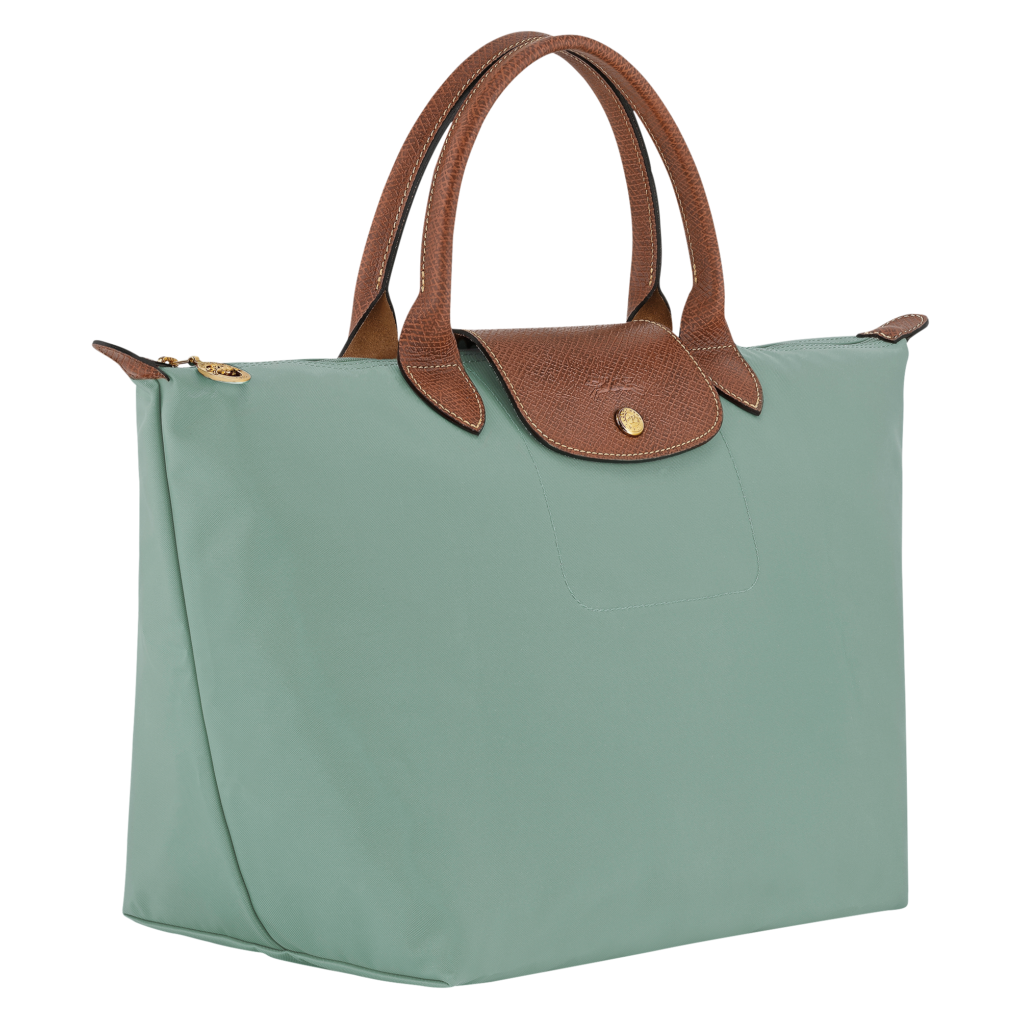 Handbag M, Celadon - View 3 of
7 - zoom in Le Pliage Original Handbag M, Celadon