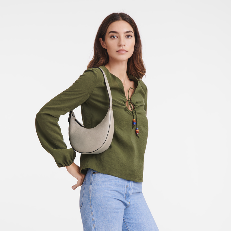 Roseau Essential Bolso Hobo S , Cuero - Arcilla  - Vista 2 de 6