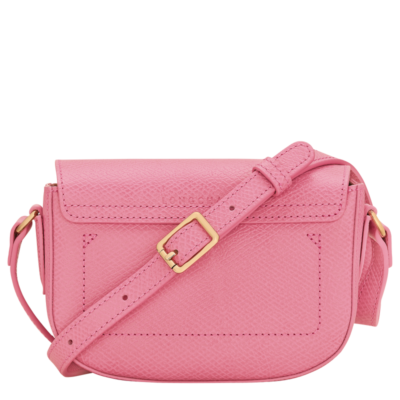 Borsa a tracolla XS Epure , Pelle - Peonia  - View 4 of  5