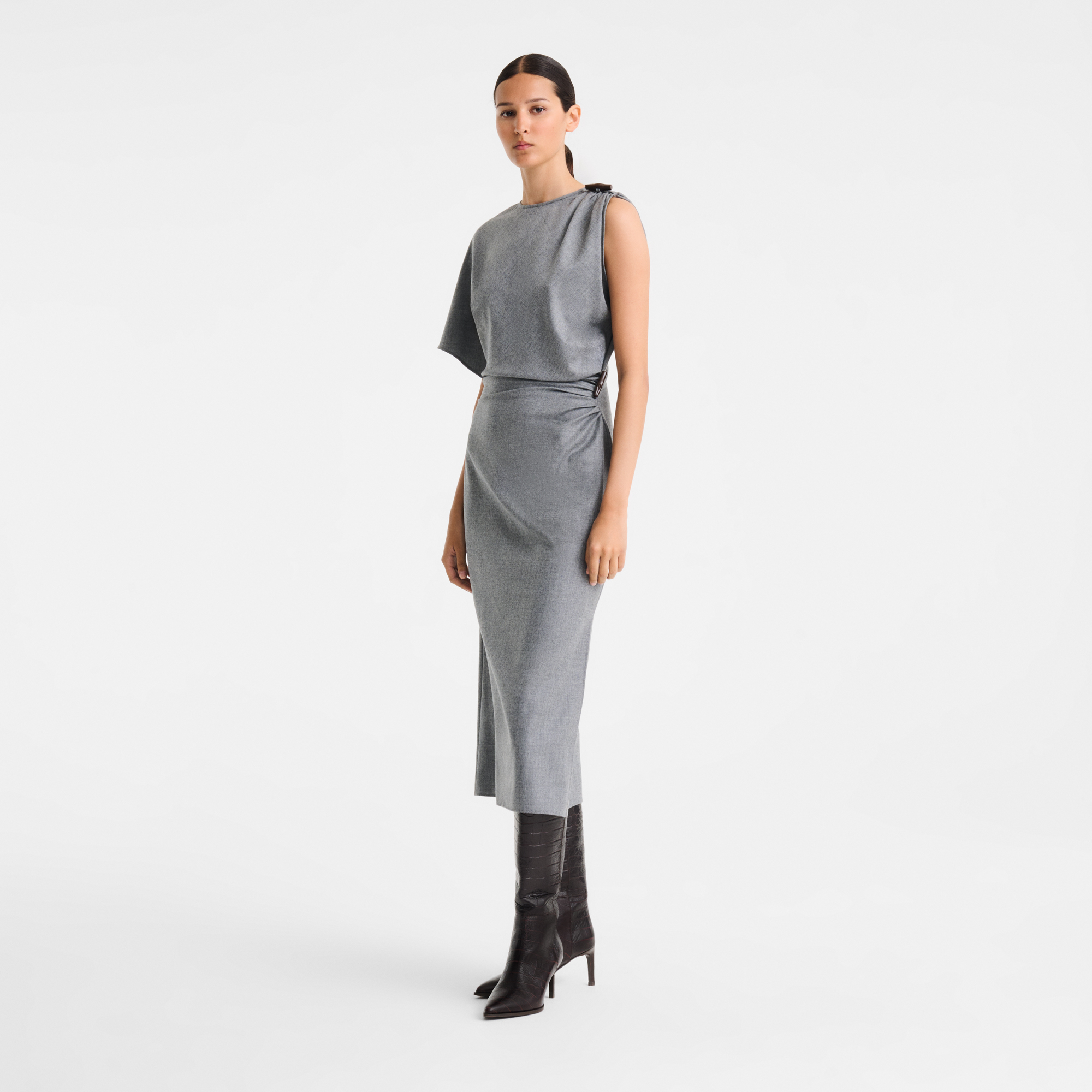 null Vestido, Gris