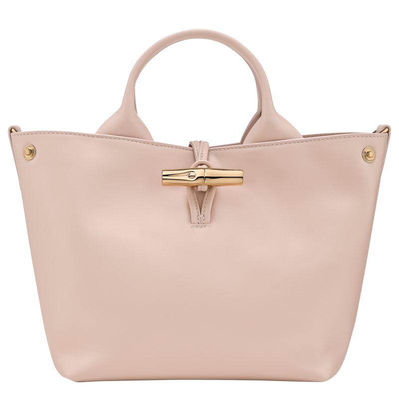 Le Roseau S Handbag , Petal Pink - Leather  - View 5 of 7