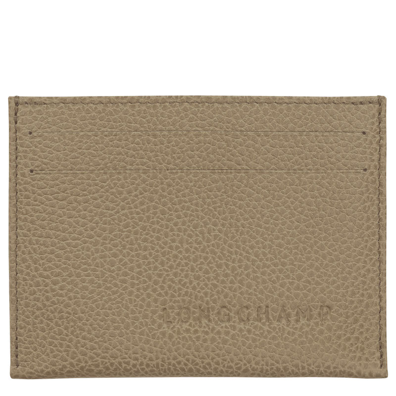 Le Foulonn&eacute; Card holder , Lichen - Leather  - View 1 of  2