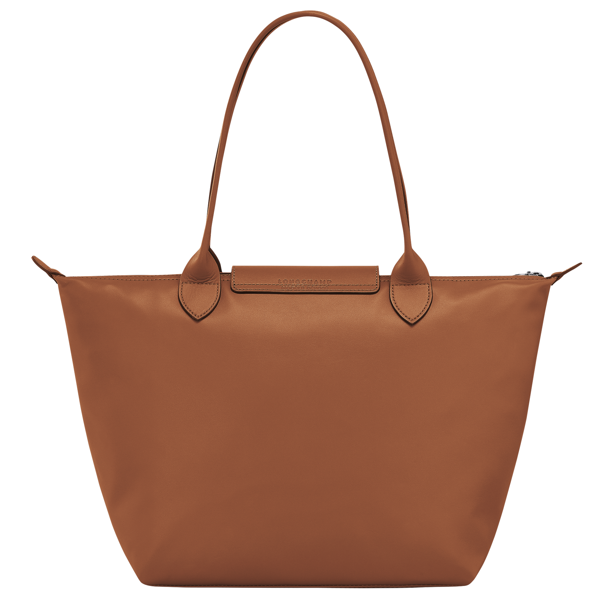 Sac cabas M Le Pliage Xtra Cuir Cognac Longchamp FR