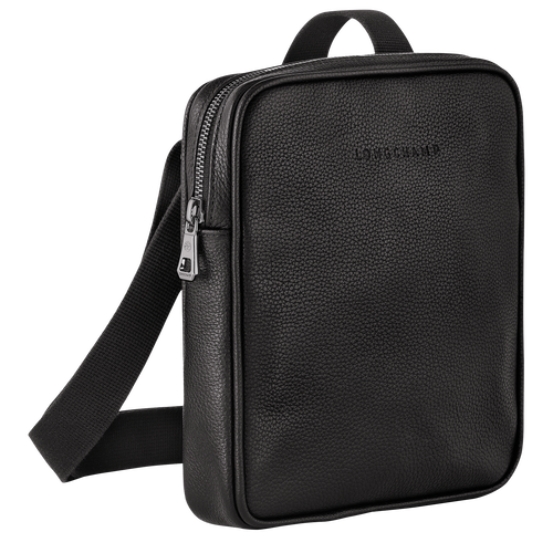 Le Foulonné Crossbody bag XS, Black