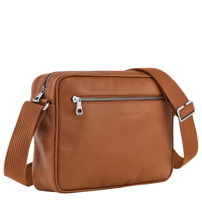 Le Foulonné Camera bag M, Caramel