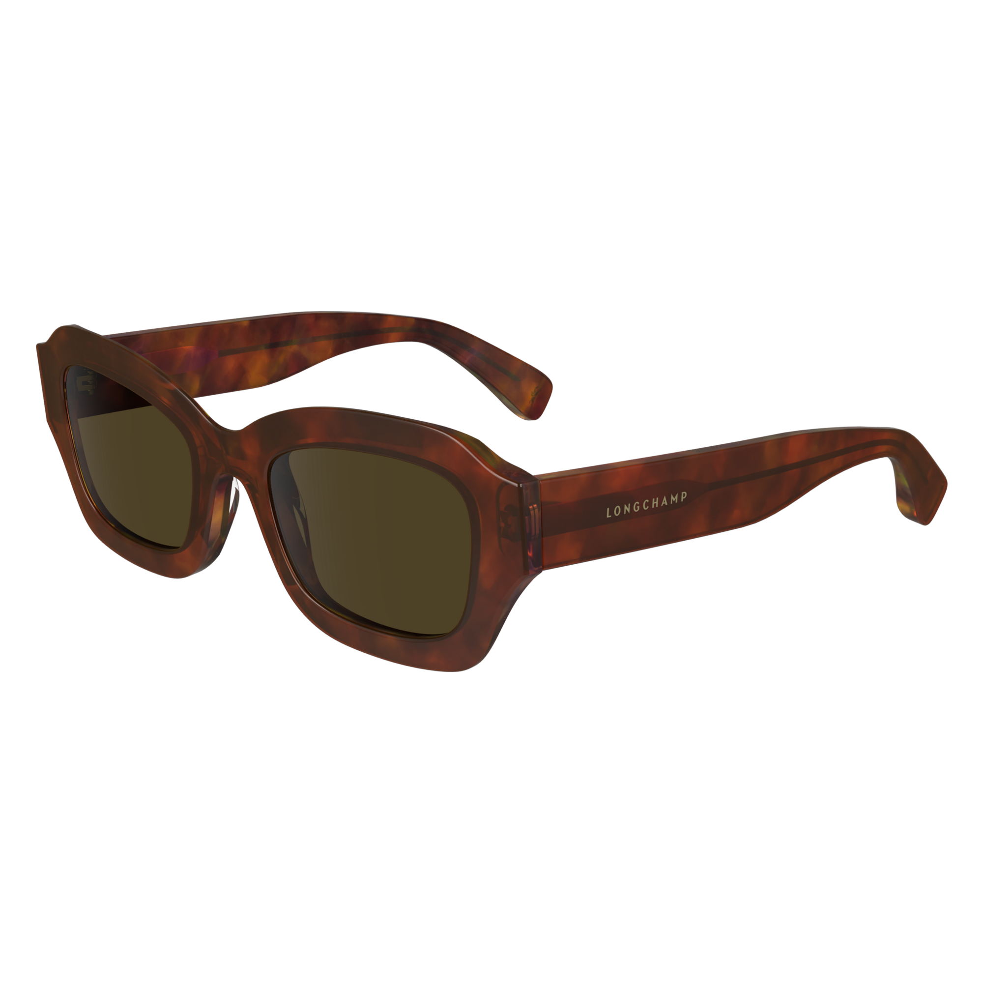 null Lunettes de soleil, Ecaille Marron