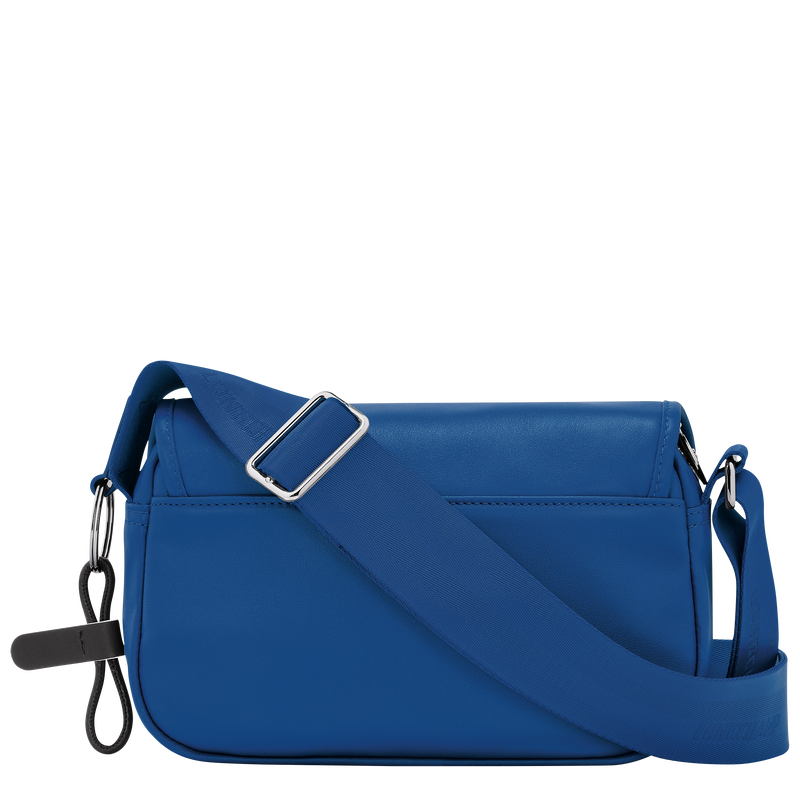 Très Paris S Crossbody bag , Electric Blue - Leather  - View 4 of 4
