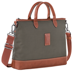 Boxford Aktetas S , Bruin - Gerecycled canvas