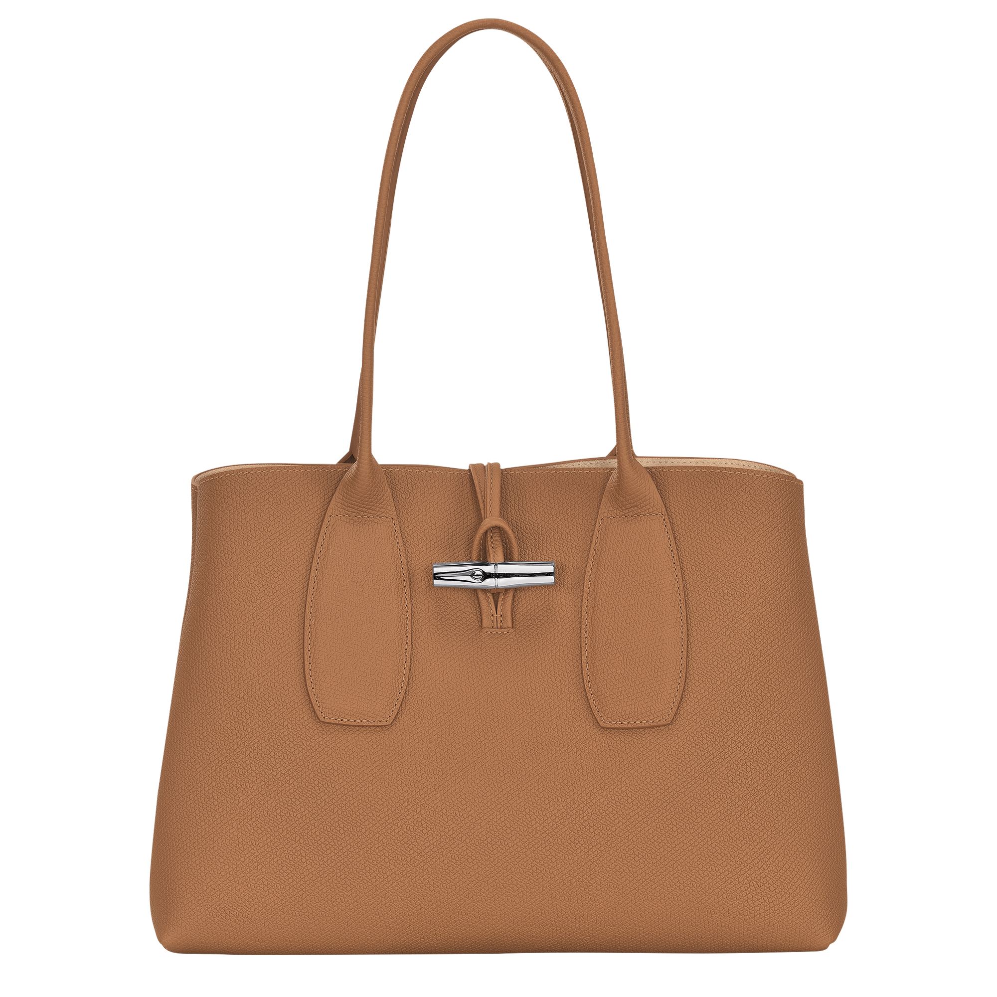 【超美品】LONGCHAMP ROSEAU ロゾ レザー トートバッグ L