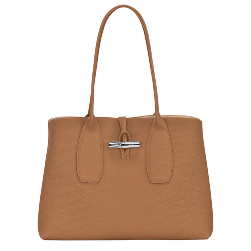 Roseau L Tote bag , Natural - Leather - View 1 of  6