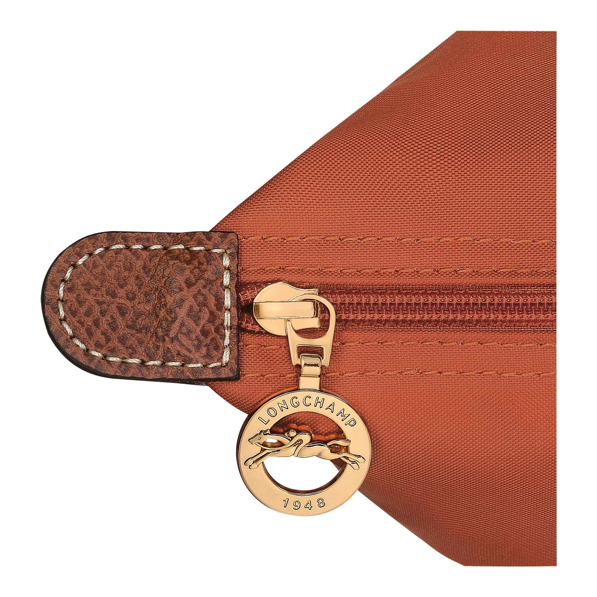 Handbag M, Brick - View 6 of
7 - zoom in Le Pliage Original Handbag M, Brick