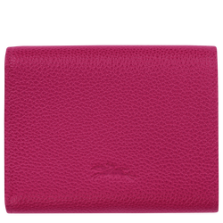 Le Foulonné Wallet , Beetroot - Leather