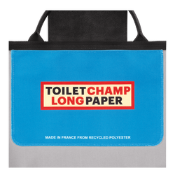 Longchamp x ToiletPaper Reisetasche S, Blau