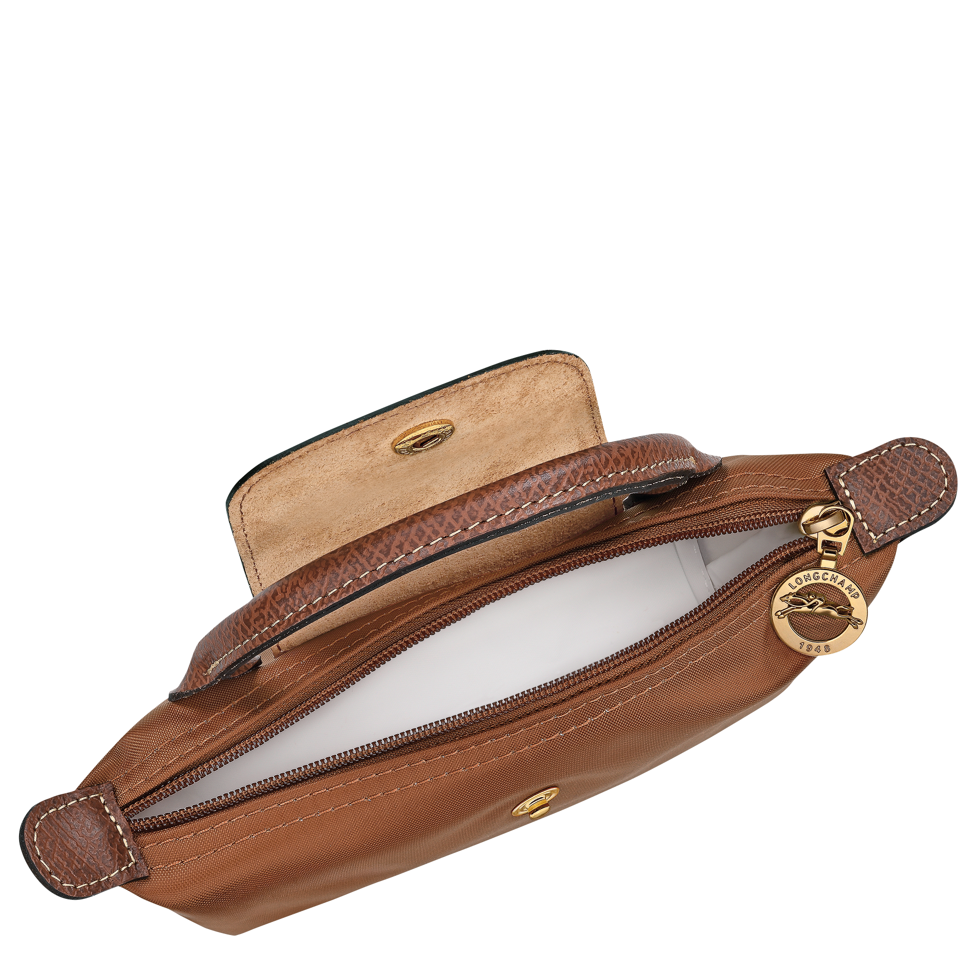 Le Pliage Original Pochette con manico,  Cognac