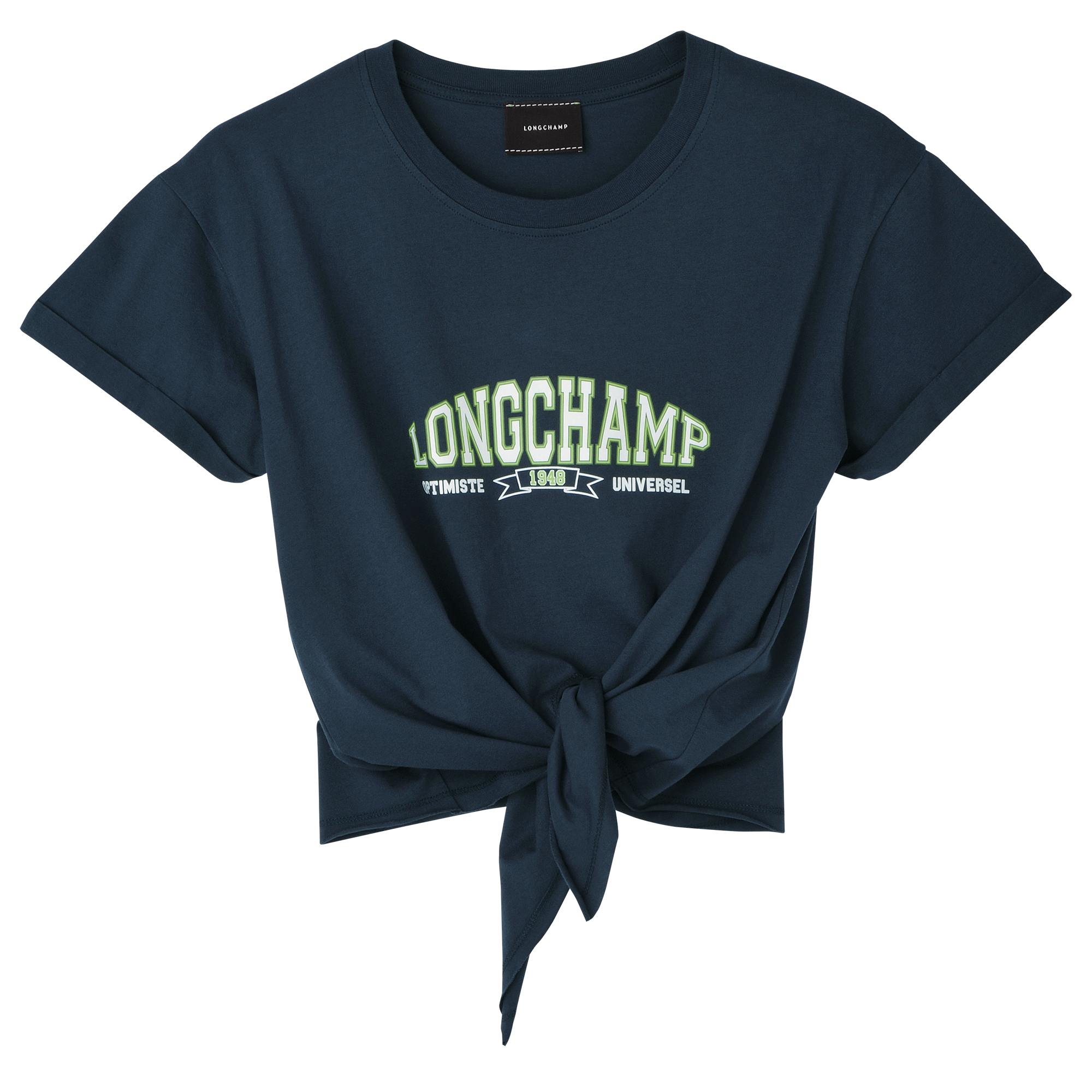 null Tied T-shirt, Navy