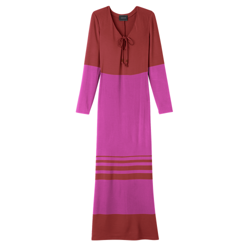 Long dress , Hydrangea/Sienna - Jersey - View 1 of  1