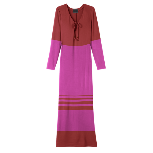 Long dress , Hydrangea/Sienna - Jersey - View 1 of  1