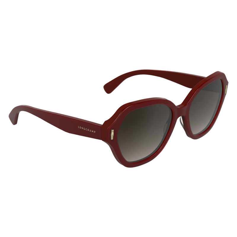 Sunglasses , Burgundy - Acetate  - View 2 of 2