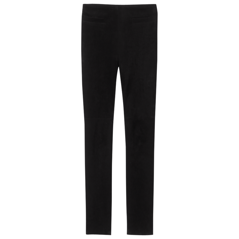 Pantalon , Cuir - Noir  - Vue 1 de 3