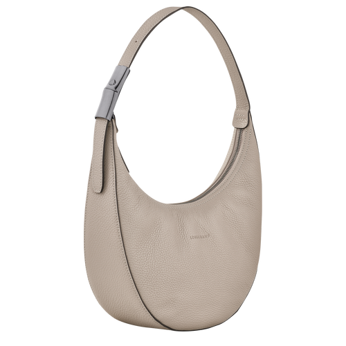 Le Roseau Essential M Hobo bag , Clay - Leather - View 3 of  4