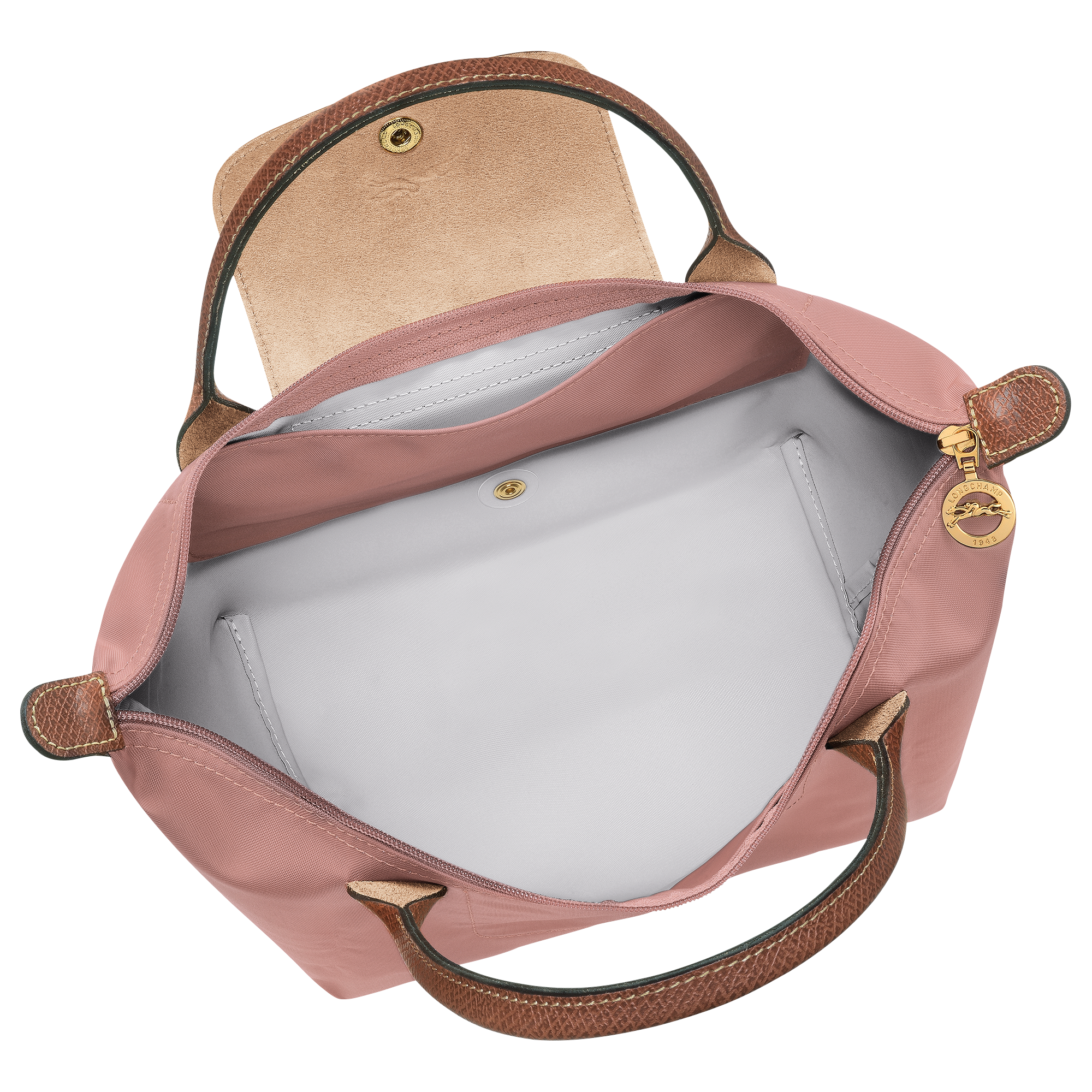 Handbag S, Pink Tea - View 5 of
7 - zoom in Le Pliage Original Handbag S, Pink Tea