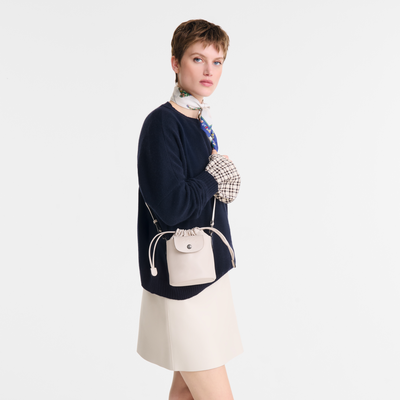 Le Pliage Xtra XS Bucket bag , Paper - Leather