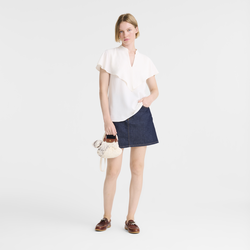 Le Pliage Filet XS Mesh bag , Ecru - Canvas
