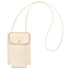 Phone case with leather lace