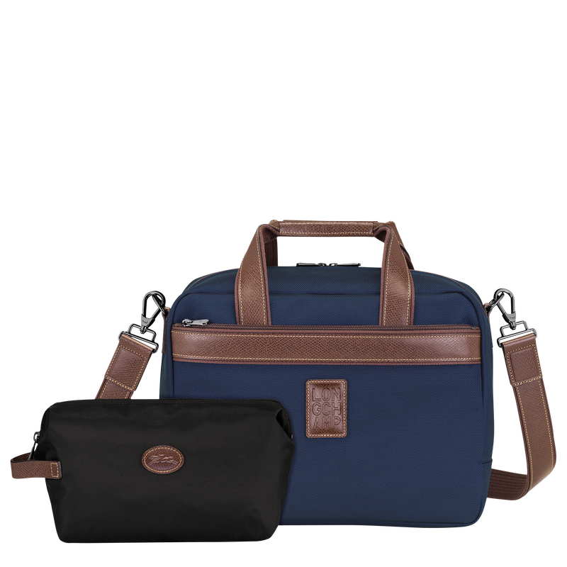 Boxford S Travel bag , Blue - Recycled canvas  - View 6 of  6