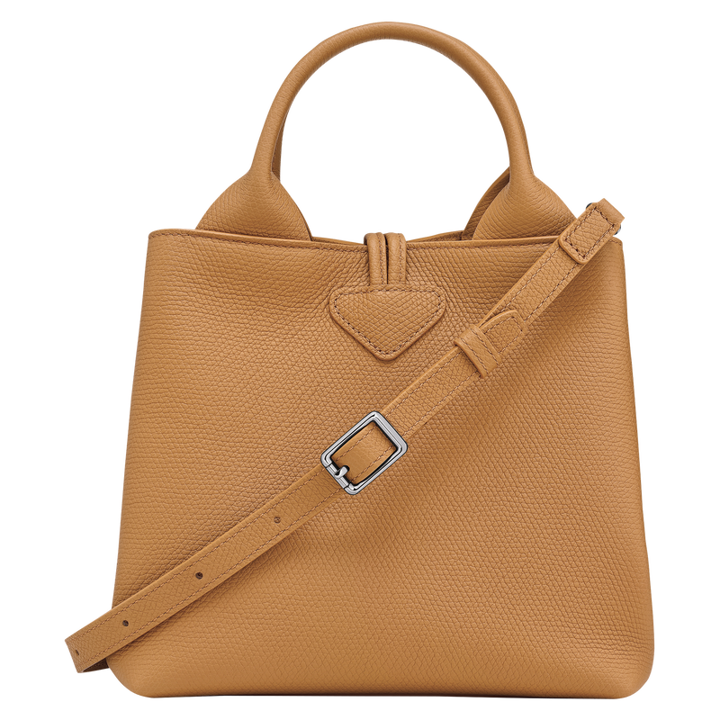 Le Roseau S Handbag , Walnut - Leather  - View 4 of  7