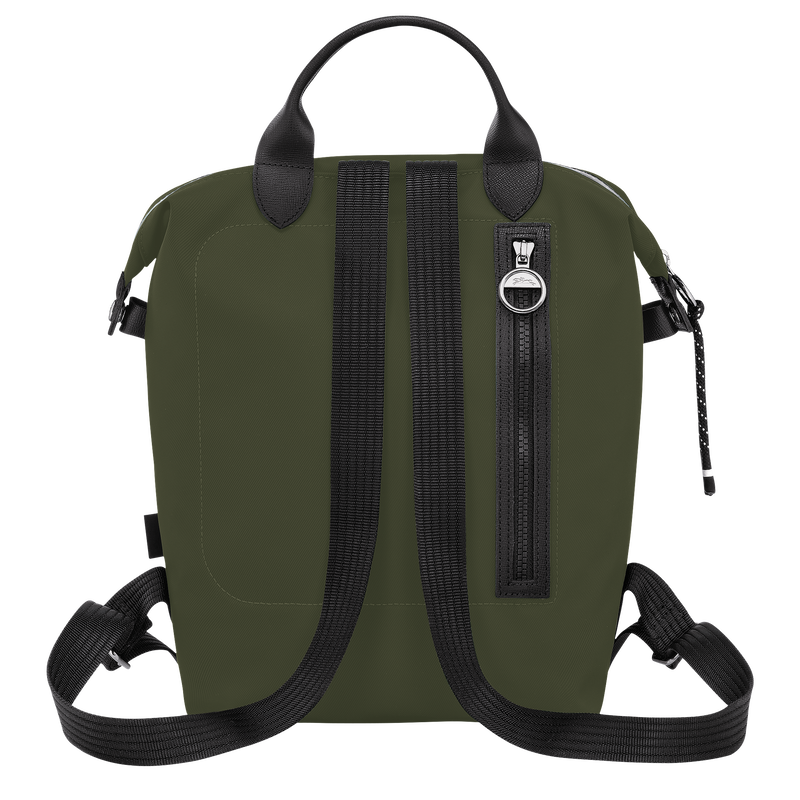 Zaino L Le Pliage Energy , Tela riciclata - Kaki  - View 4 of  5