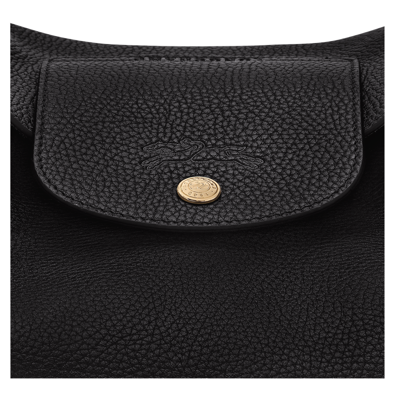 Sac port&eacute; &eacute;paule L Le Cadence , Cuir - Noir  - Vue 5 de 5