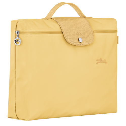 Le Pliage Green S Briefcase , Wheat - Recycled canvas - View 2 of 5