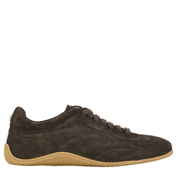 On-The-Go Sneakers , Mocha - Leather