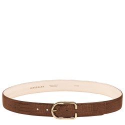 Archive Ladies' belt , Chocolate - Leather