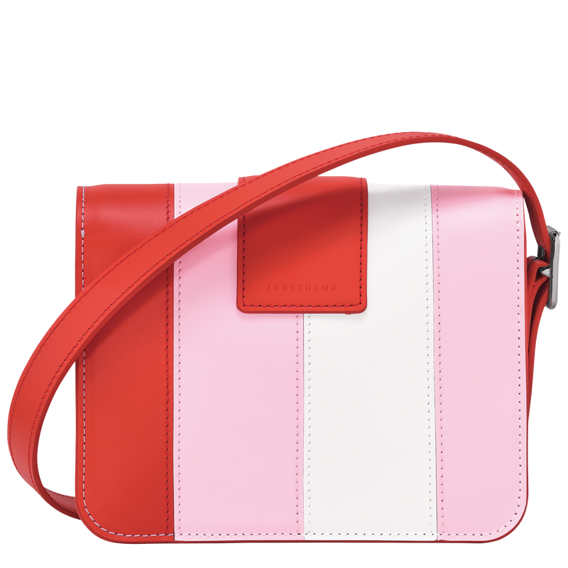 Sac bandoulière S Box-Trot , Cuir - Orange  - Vue 4 de 4