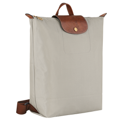 Le Pliage Original M Backpack , Pebble - Canvas