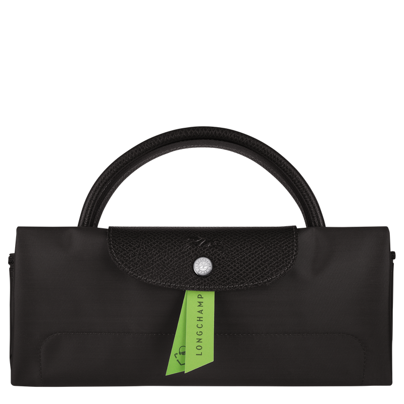 Le Pliage Green S Travel bag , Black - Recycled canvas  - View 7 of 7