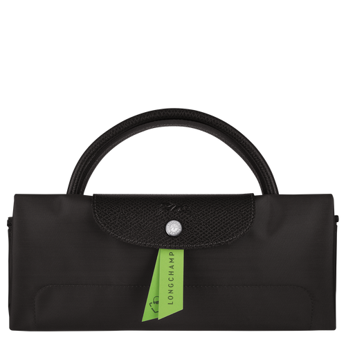 Le Pliage Green S Travel bag , Black - Recycled canvas - View 6 of 6