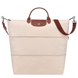 Le Pliage Original 可擴展旅行袋 , 白紙色 - 再生帆布
