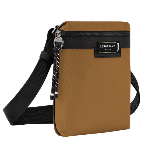 Le Pliage Energy S Crossbody bag , Tobacco - Recycled canvas - View 2 of 3