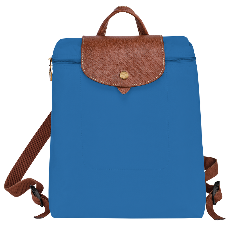 Le Pliage Original M Backpack , Cobalt - Recycled canvas  - View 1 of 6