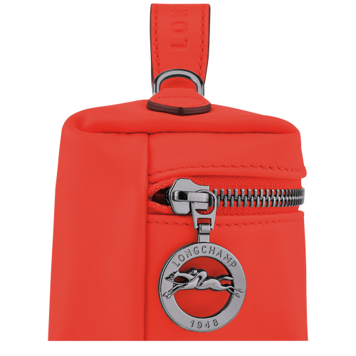 Umhängetasche XS Le Pliage Xtra , Leder - Orange - Ansicht 5 von 5
