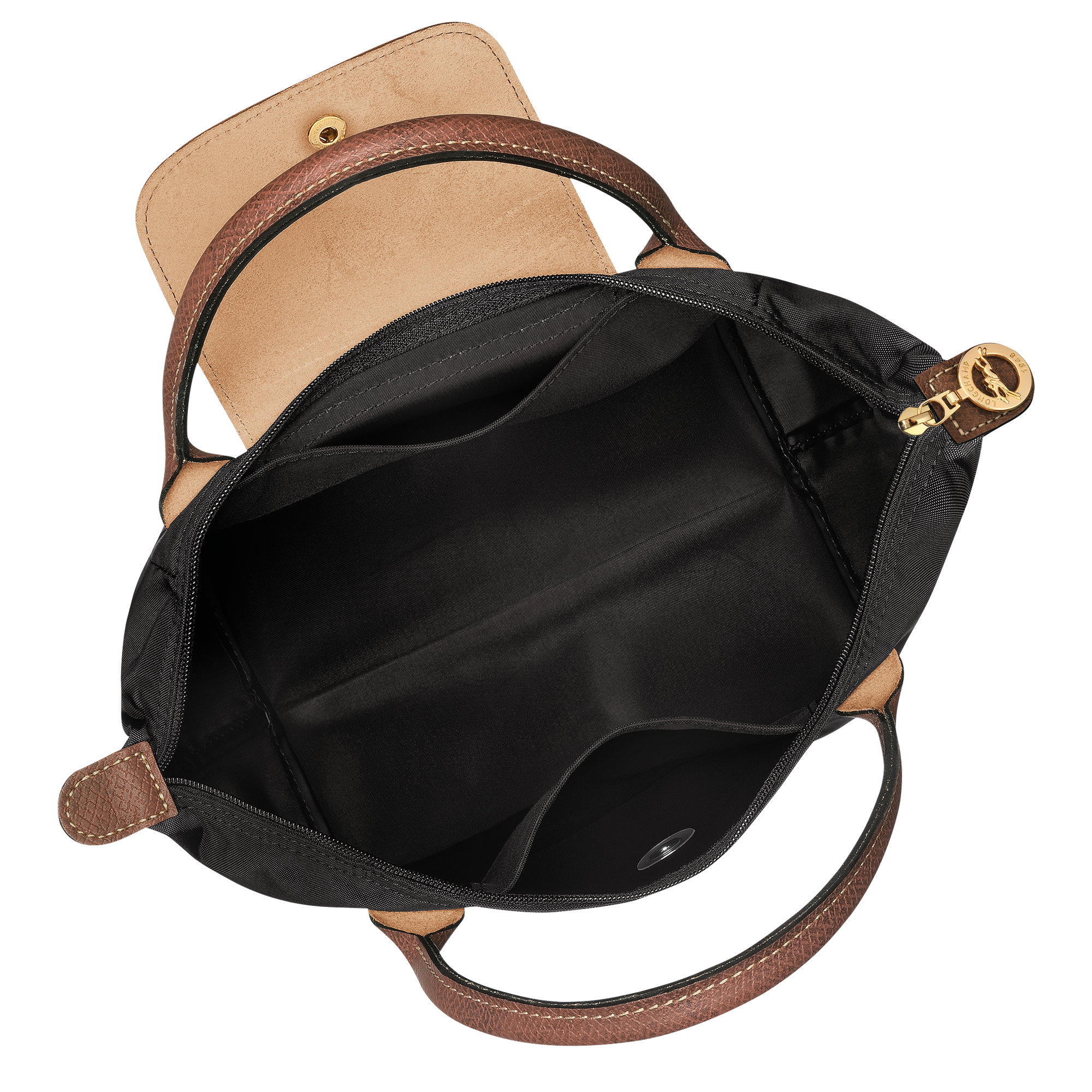 Le Pliage Original Tas met handgreep aan de bovenkant S, Zwart