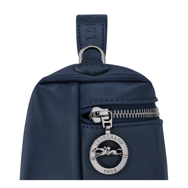 Le Pliage Xtra XS Vanity , Navy - Leather  - View 5 of 5