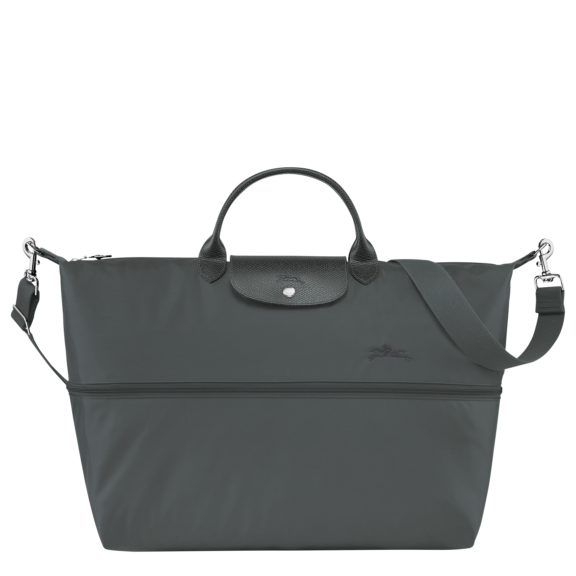 Le Pliage Green Saco de viagem expans&iacute;vel, Grafite